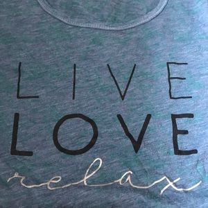 Live Love Relax tee
